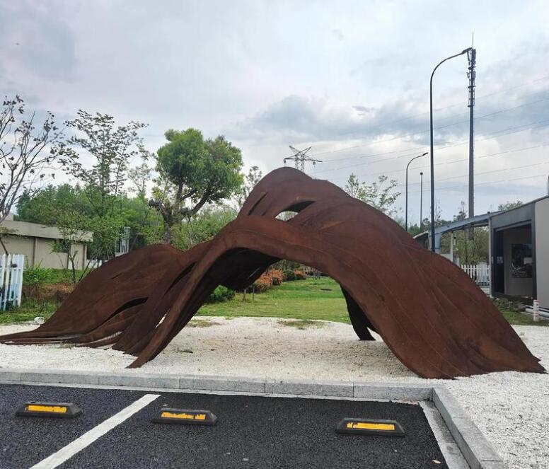 阿里耐候钢板造型